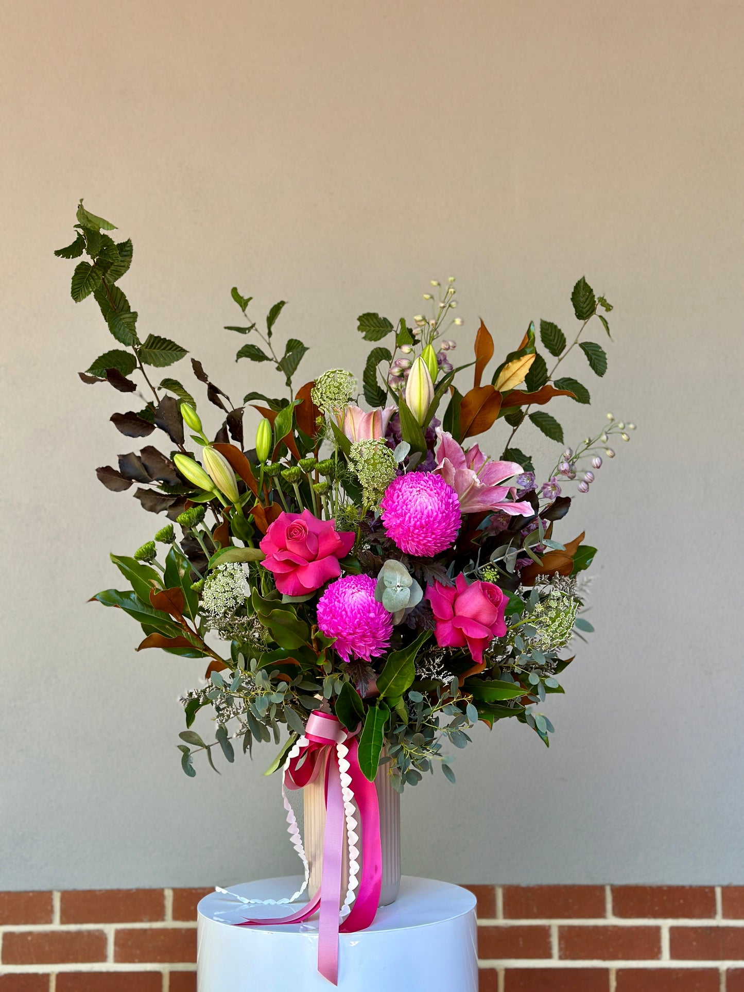 Deluxe Flower Design (in Ceramic Vase)